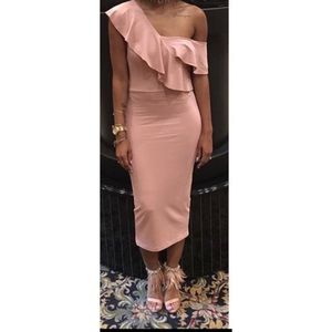 Pink cotton dress- Offers accepted